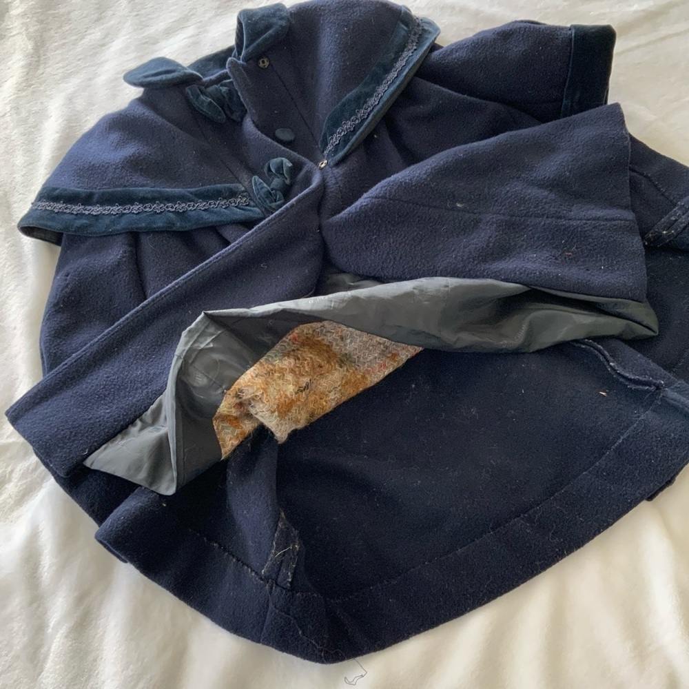 VINTAGE Rothschild Wool Pea Coat - Picture 8 of 8